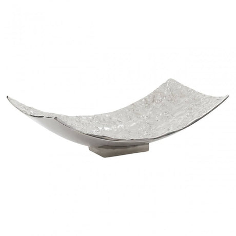 Akola Silver Rectangular Bowl