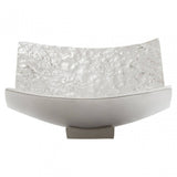 Akola Silver Rectangular Bowl
