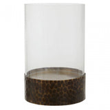 Akola Large Gold Candle Holder