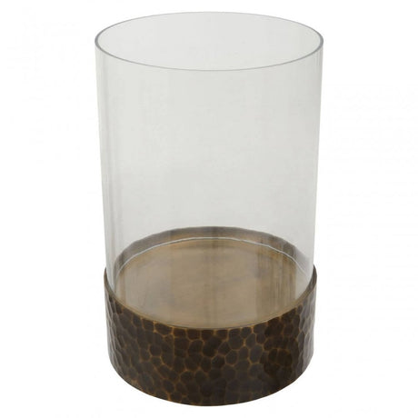 Akola Large Gold Candle Holder