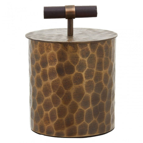 Akola Large Gold Trinket Box