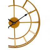 Kent Gold Frame And Black Detail Wall Clock