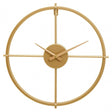 Kent Gold Finish Wall Clock