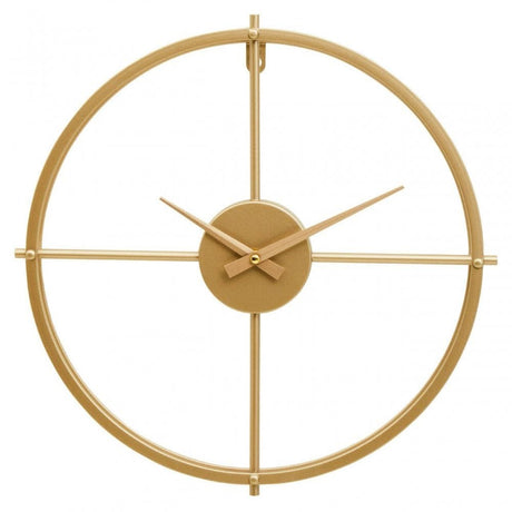 Kent Gold Finish Wall Clock