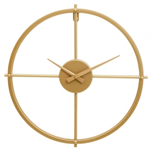 Kent Gold Finish Wall Clock