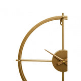 Kent Gold Finish Wall Clock