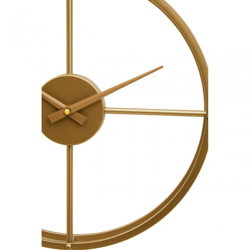 Kent Gold Finish Wall Clock