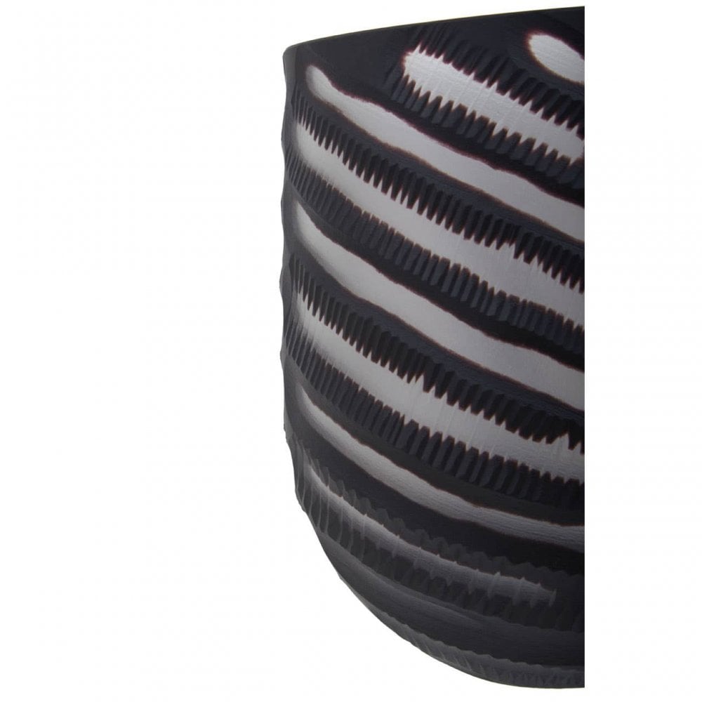Hessa Small Chevron Cut Vase