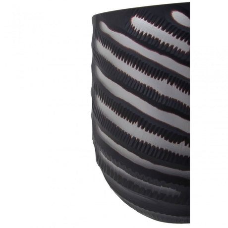 Hessa Small Chevron Cut Vase