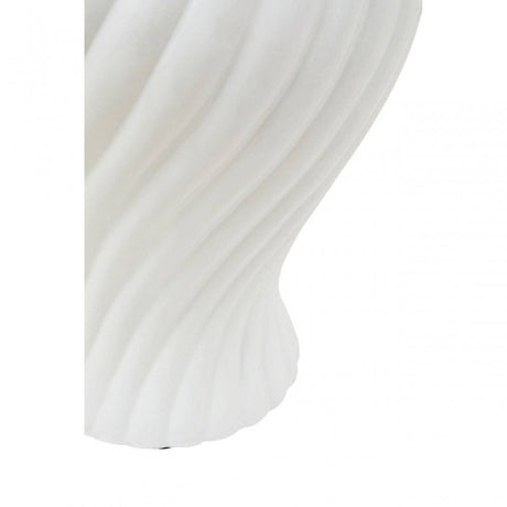 Damson Large White Ceramic Jar