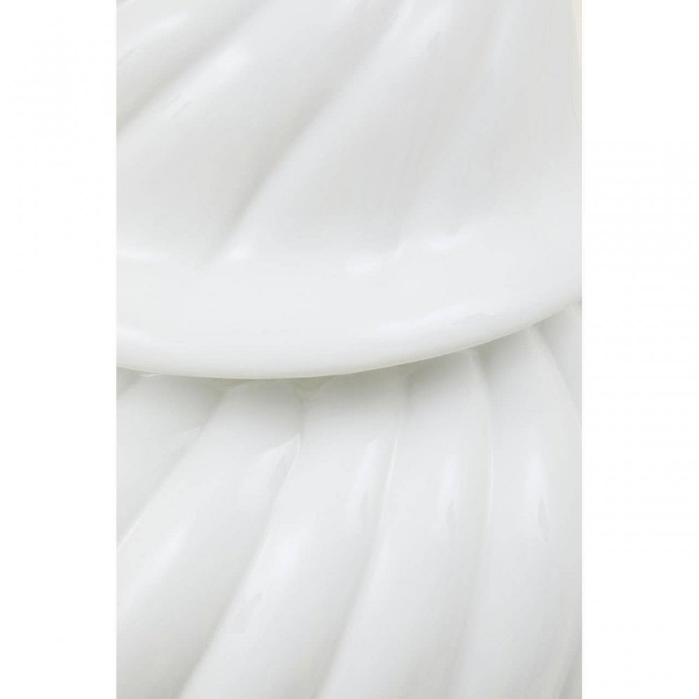 Damson Large White Ceramic Jar