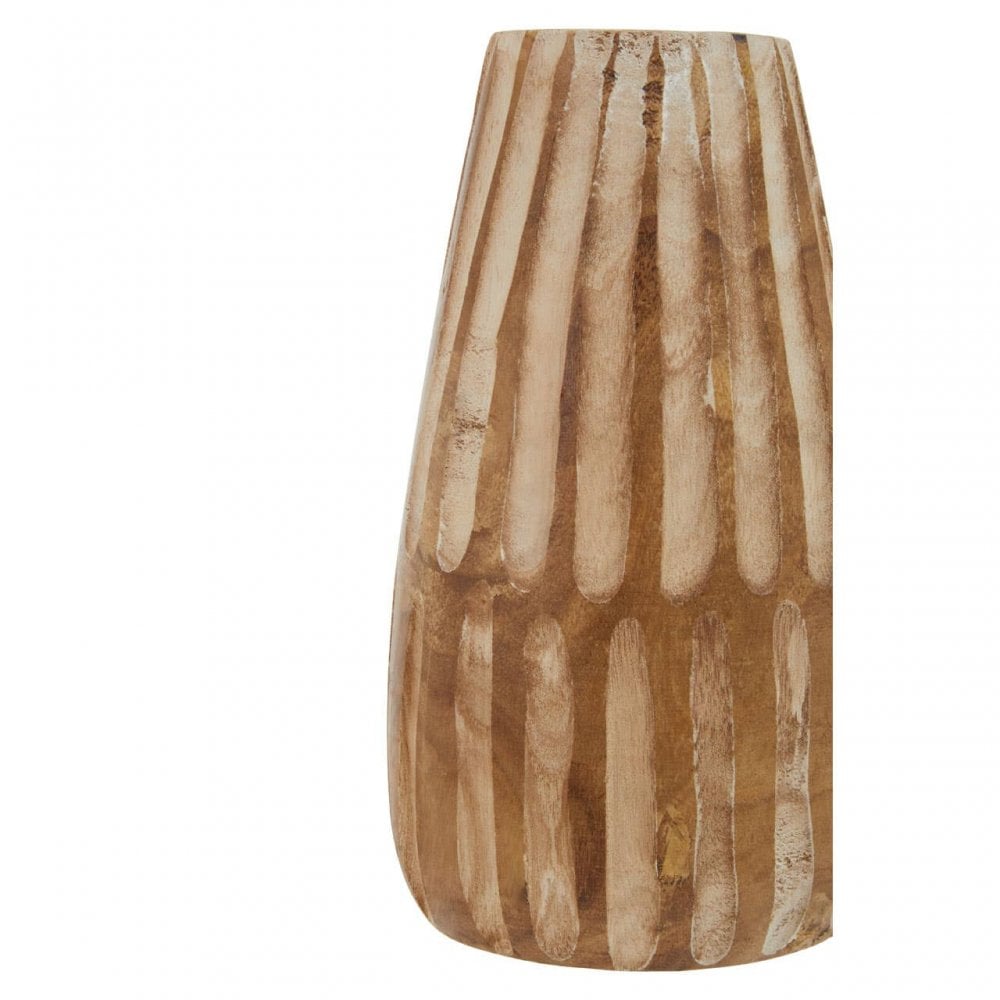 Arlo Large Brown And Natural Vase