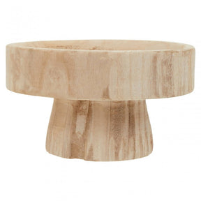 Arlo Natural Engraved Round Bowl