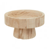 Arlo Natural Engraved Round Bowl