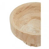 Arlo Natural Engraved Round Bowl