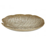 Salma Lotus Leaf Gold Finish Bowl