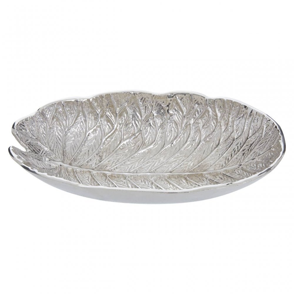 Salma Silver Lotus Leaf Bowl