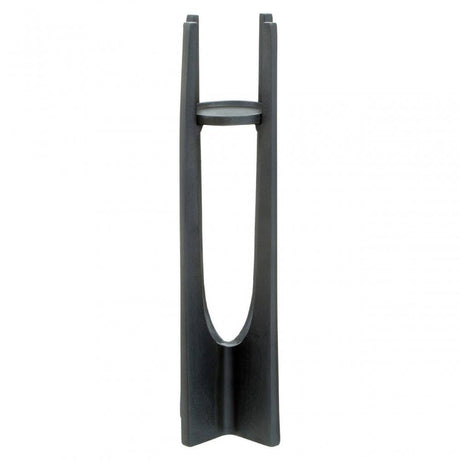 Dante Large Grey Candle Holder