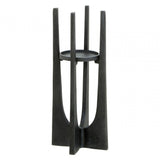 Dante Small Grey Candle Holder