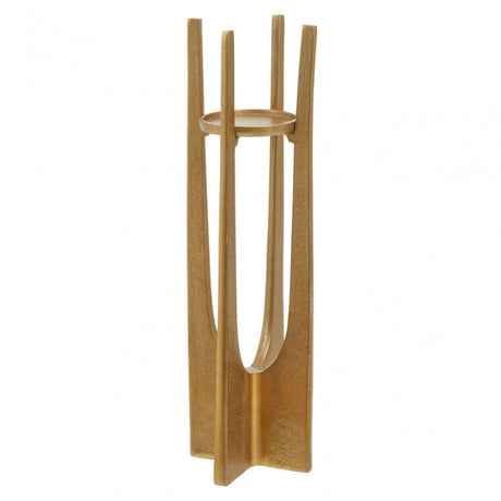Dante Large Gold Candle Holder
