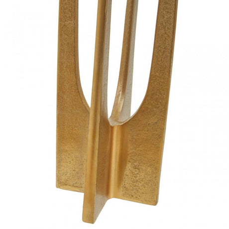 Dante Large Gold Candle Holder