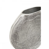 Silva Large Oak Effect Silver Vase
