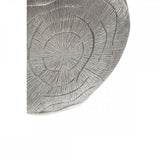 Silva Large Oak Effect Silver Vase