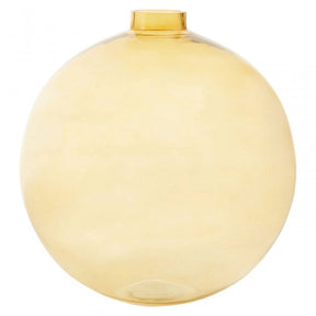 Bree Amber Glass Vase