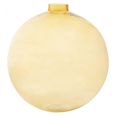 Bree Amber Glass Vase