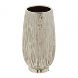 Hesper Small Silver Ceramic Vase