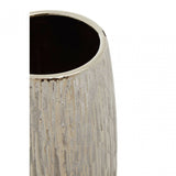 Hesper Small Silver Ceramic Vase