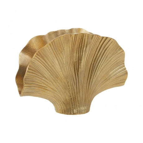 Danna Large Gold Gingko Vase