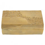 Dante Textured Gold Trinket Box