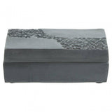 Dante Textured Grey Trinket Box