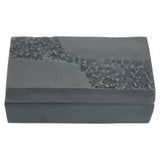 Dante Textured Grey Trinket Box