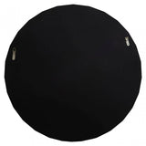 Jade Round Silver Wall Mirror
