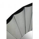 Jade Round Silver Wall Mirror