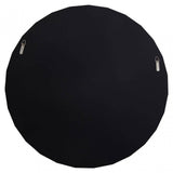 Jade Round Grey Wall Mirror