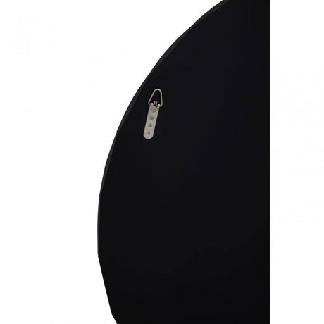 Jade Round Grey Wall Mirror
