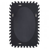 Jade Silver Sunburst Wall Mirror