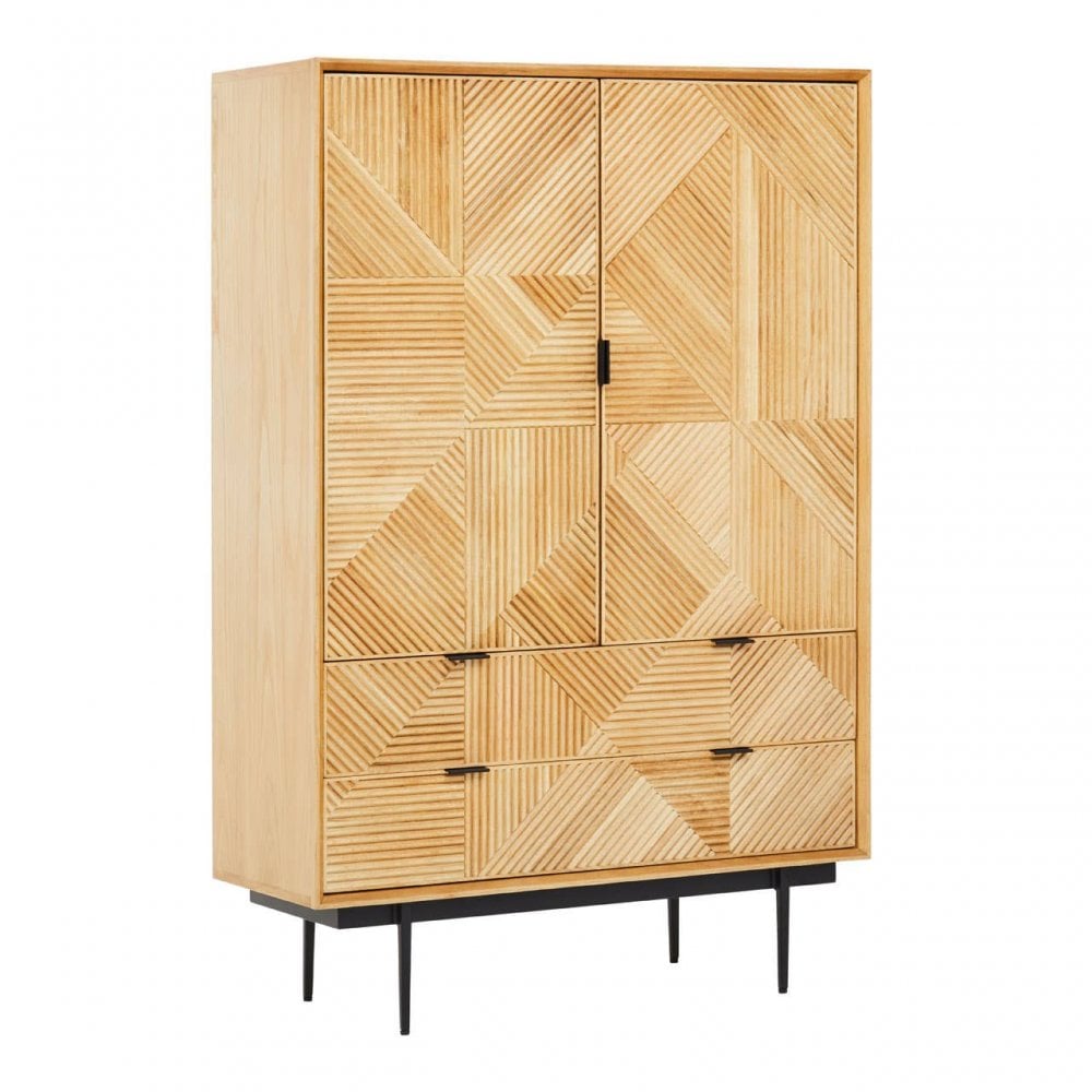 Jakara Natural Wooden Cabinet
