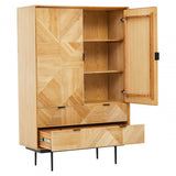 Jakara Natural Wooden Cabinet