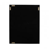 Telese Black Finish Wall Mirror
