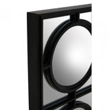 Telese Black Finish Wall Mirror