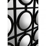 Telese Black Finish Wall Mirror