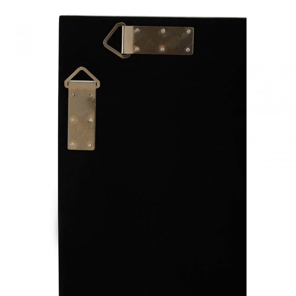 Telese Black Finish Wall Mirror