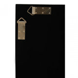 Telese Black Finish Wall Mirror