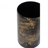 Gaia Black And Gold Large Candle Holder