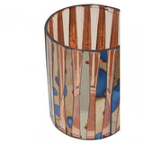Gaia Pink Small Candle Holder