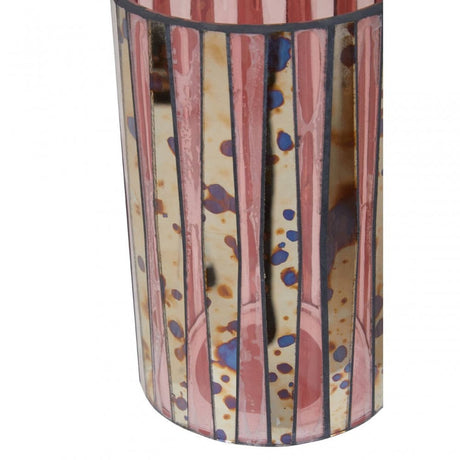 Gaia Pink Large Candle Holder